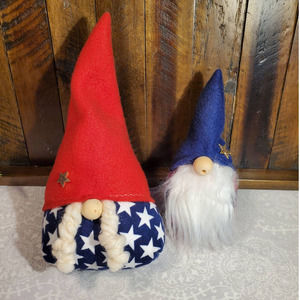 Gnomes - Set of 2, Plush Home Decor American Themed